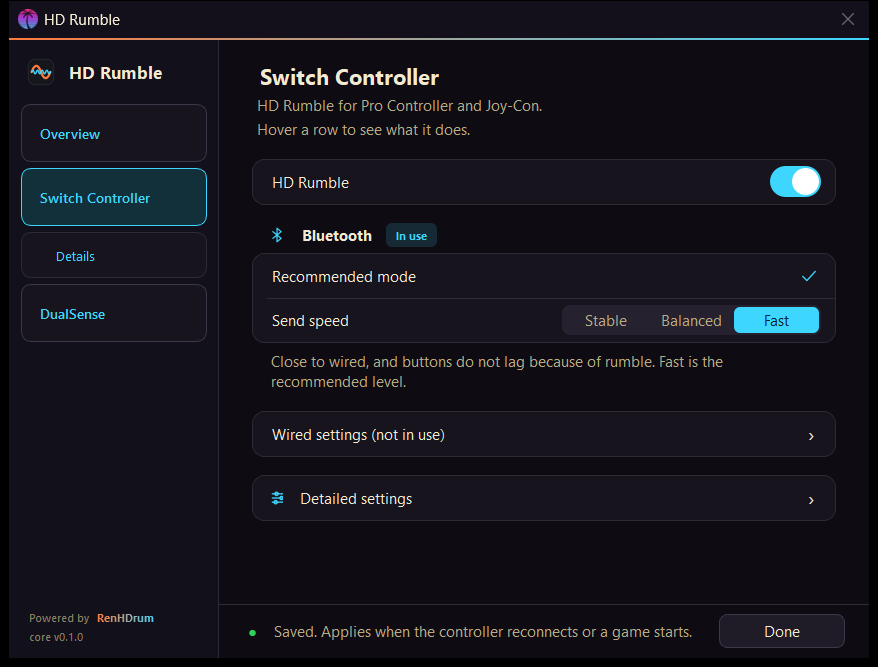 Brontide HD Rumble Studio